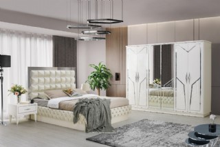 Arkadya Yatak Odası Takımı 6 Kapalı Modern Yatak Odası Mobilya